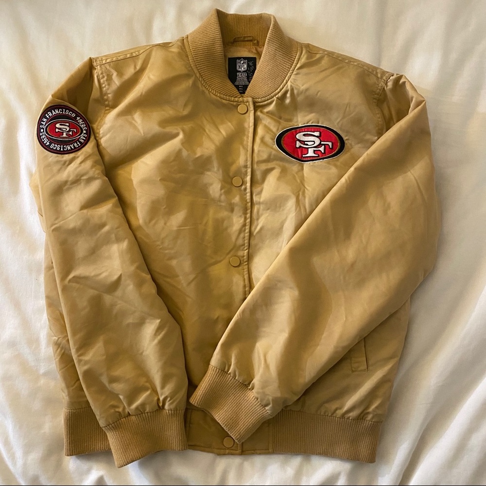 Gold 49ers Bomber Jacket (Men’s)